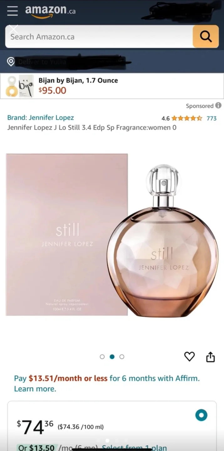 Jennifer Lopez Still Eau de Parfum 100ml image indicator(3)