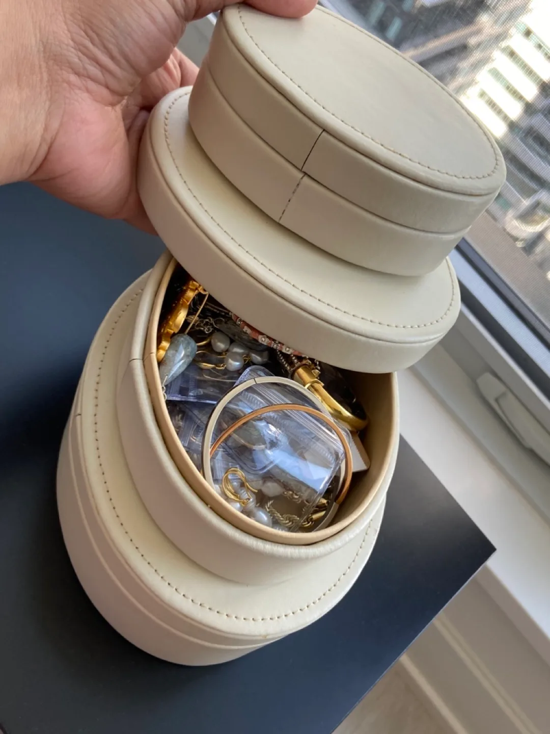 Danier Genuine Leather Stackable Jewellery Boxes image indicator(2)