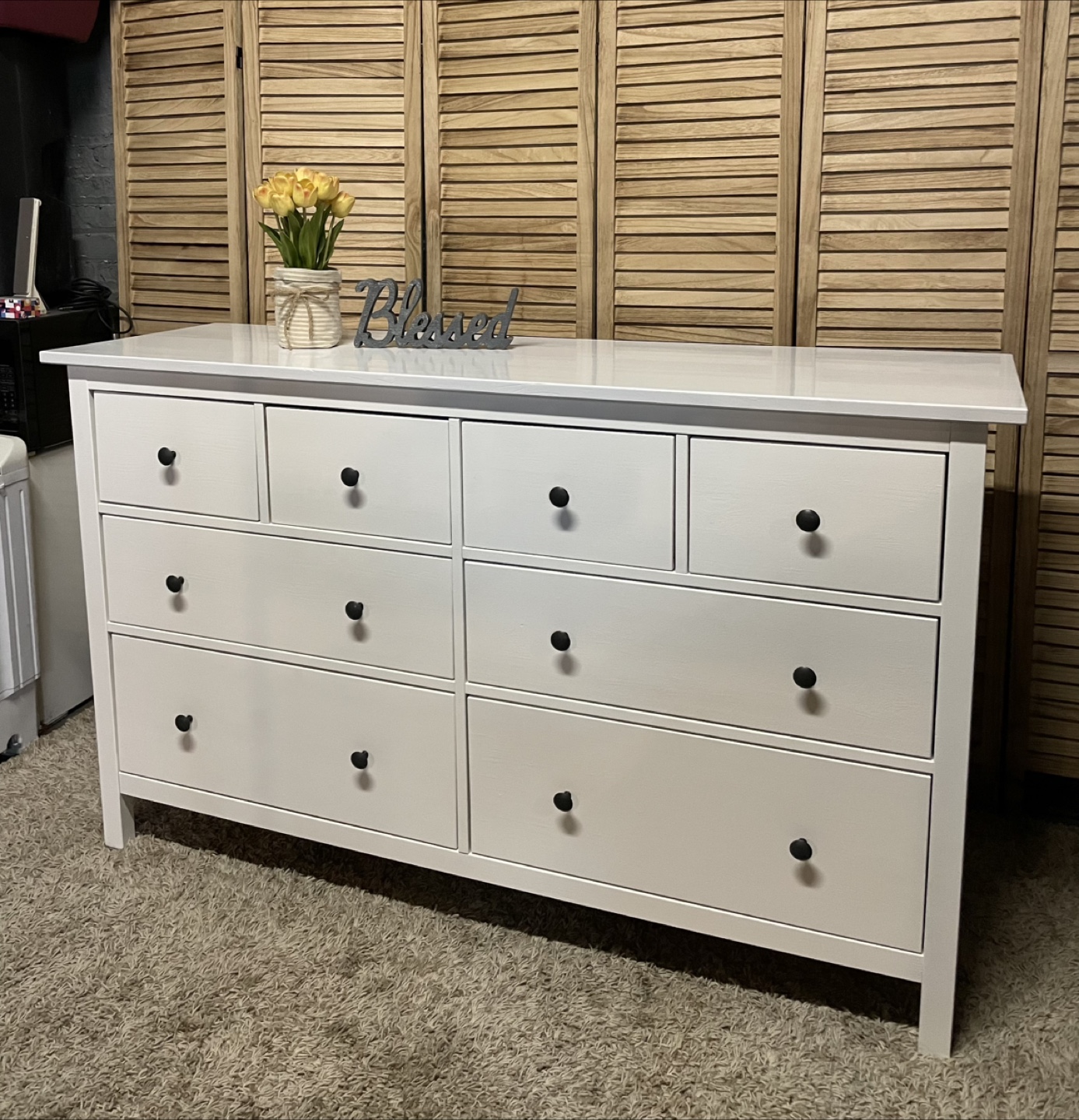 IKEA 8-Drawer Dresser White - photo 3