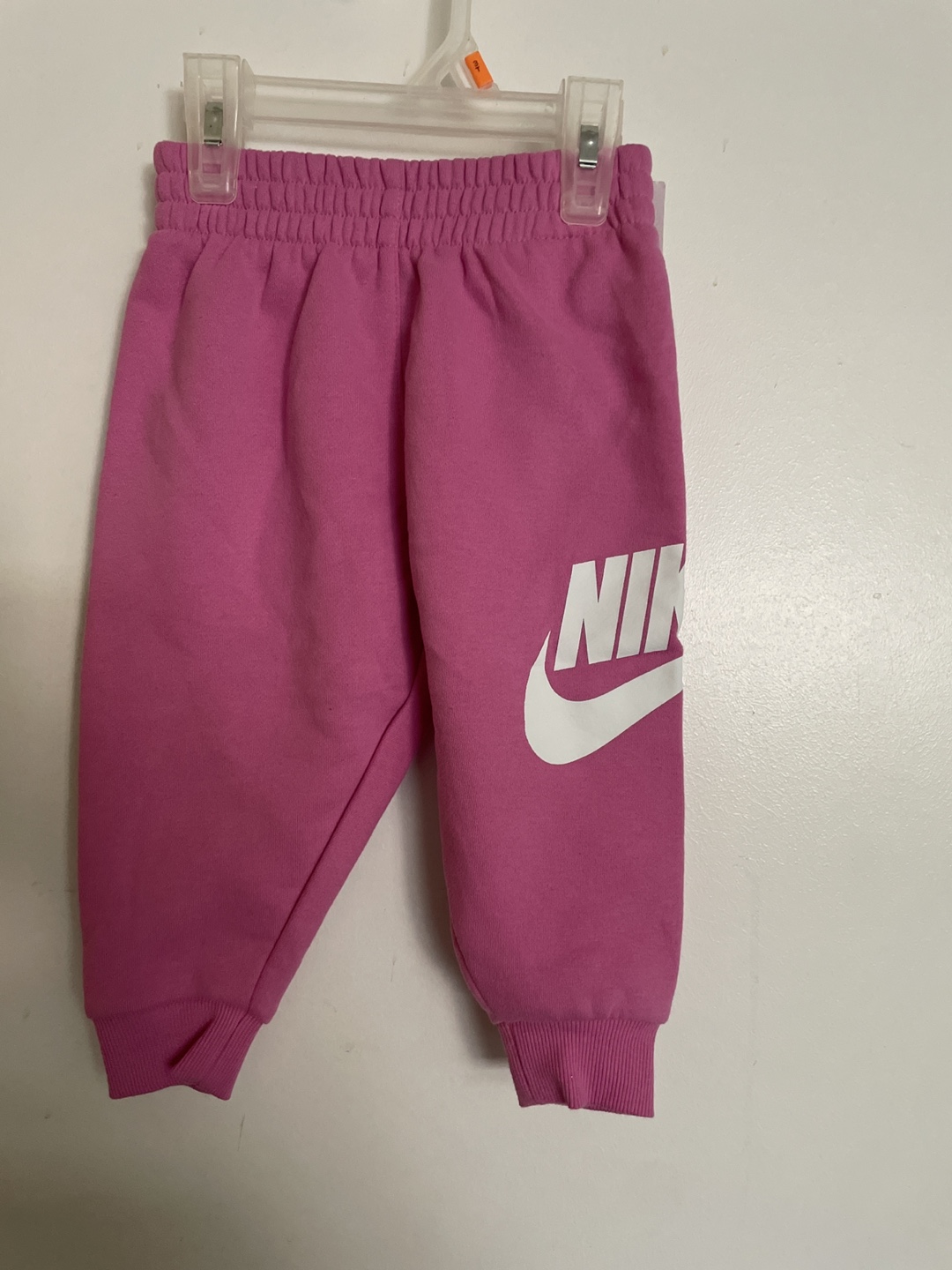 Nike Girl's Pink 2-Piece Hoodie Jogger Set - photo 5