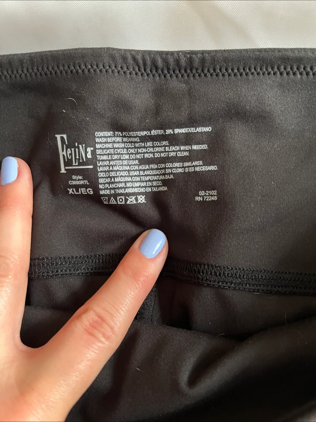 Feilna Comfort Black Leggings, super soft image indicator(2)