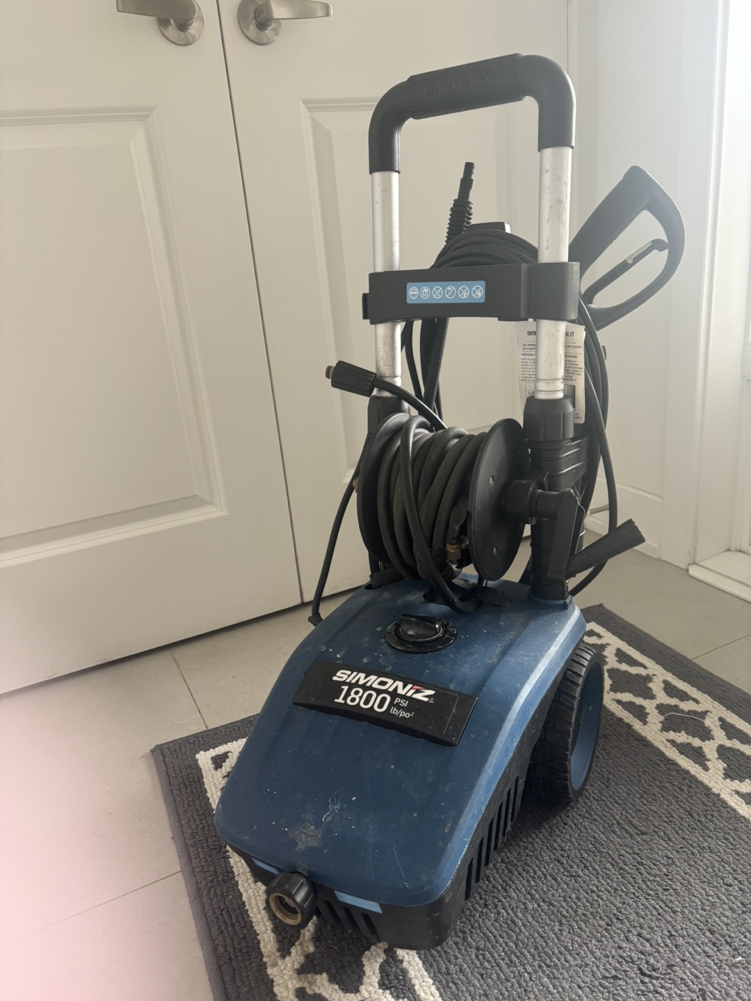 Simoniz 1800 psi Pressure Washer