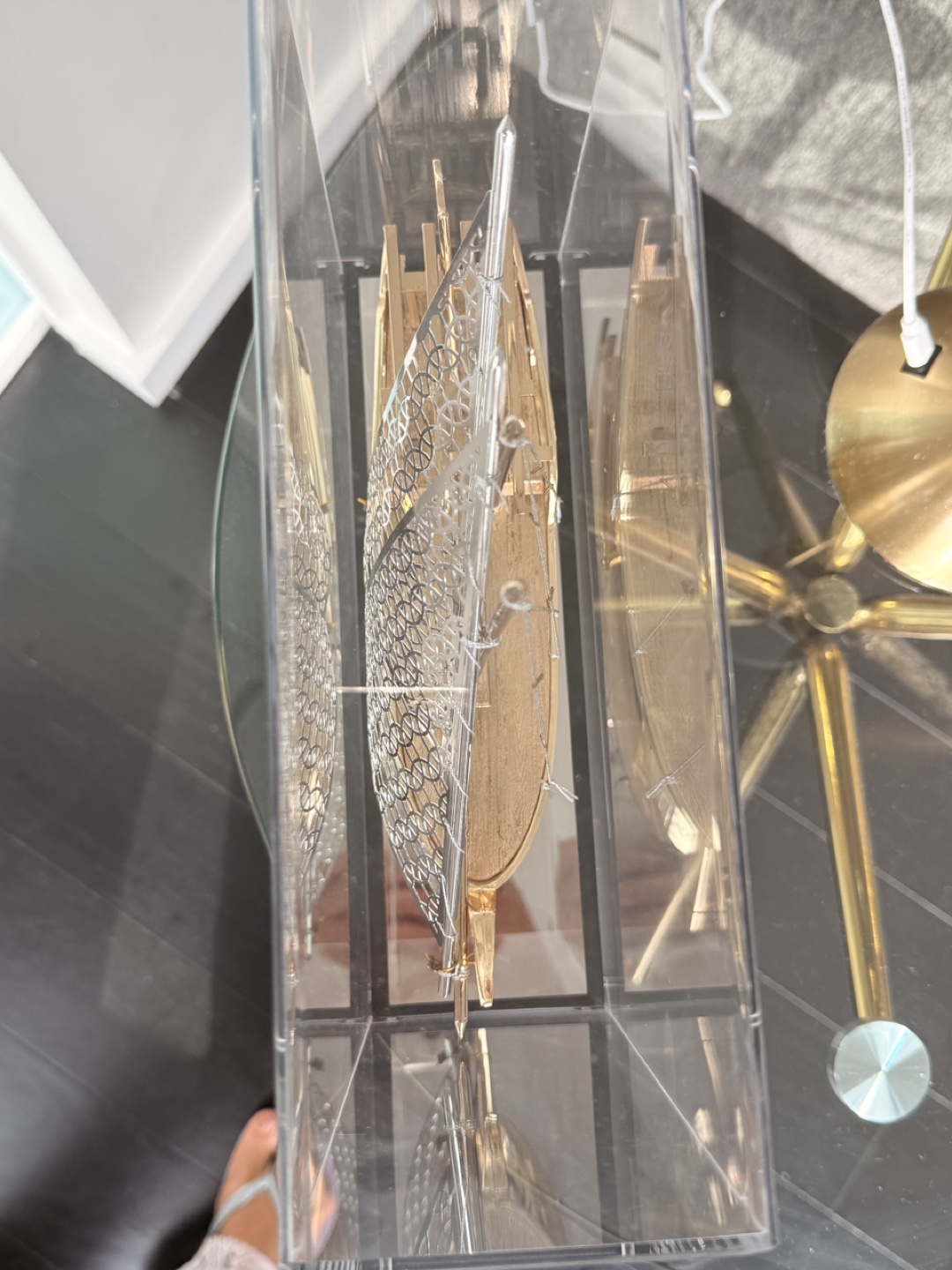 Collectible Dhow Model in Acrylic Case - photo 3