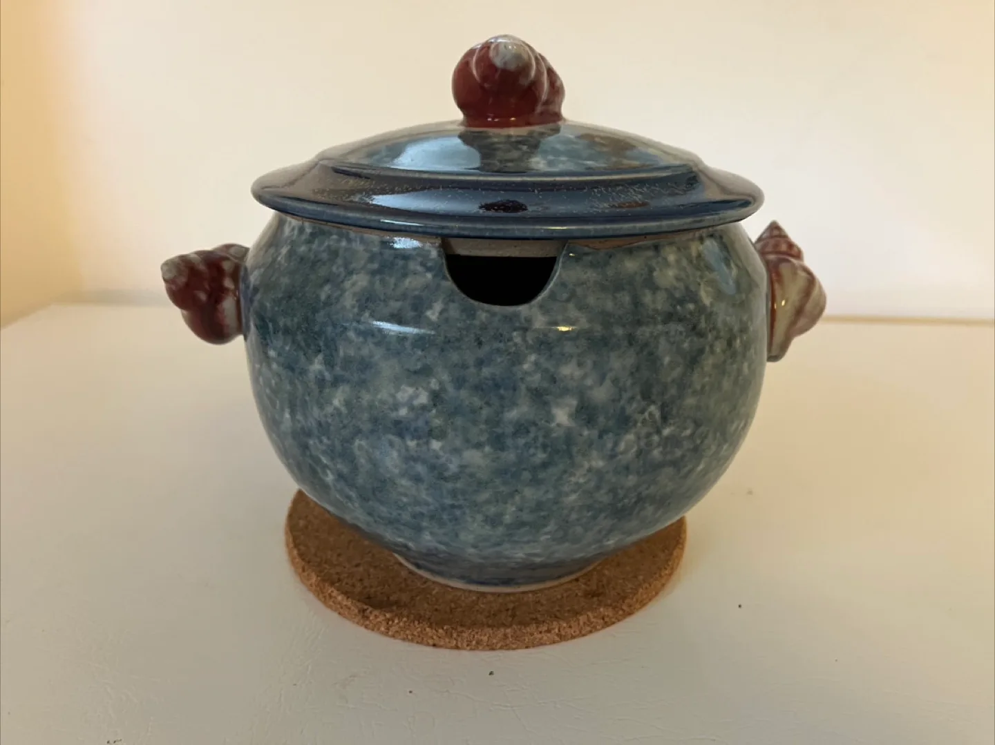 Hand Made Ceramic Dish with Lid thumbnail