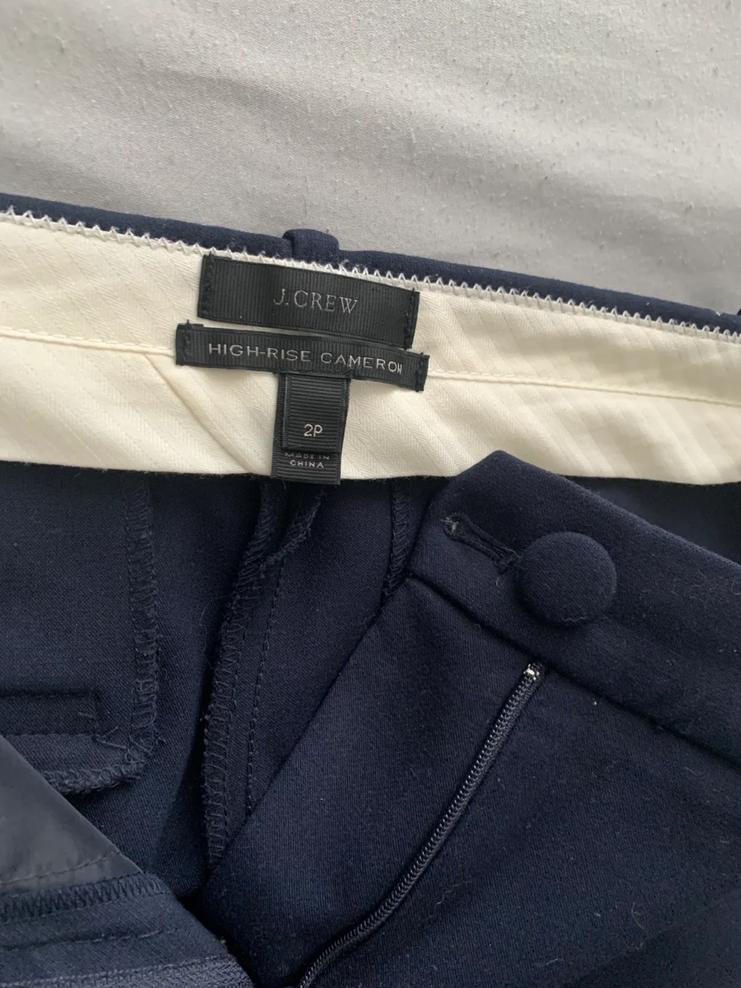 J.Crew Navy Blue Women's Blazer and Trousers image indicator(3)