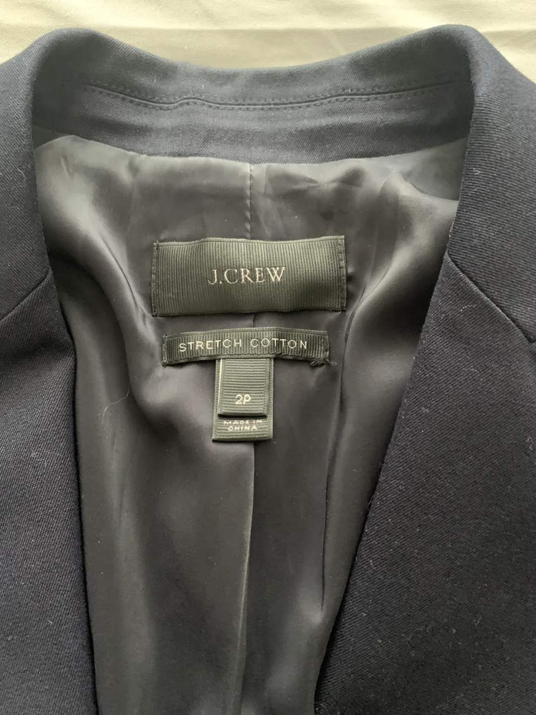 J.Crew Navy Blue Women's Blazer and Trousers image indicator(7)