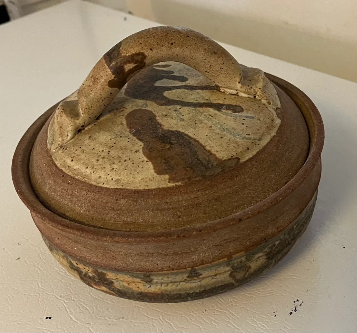 Ceramic one-of-kind Pottery Dish thumbnail