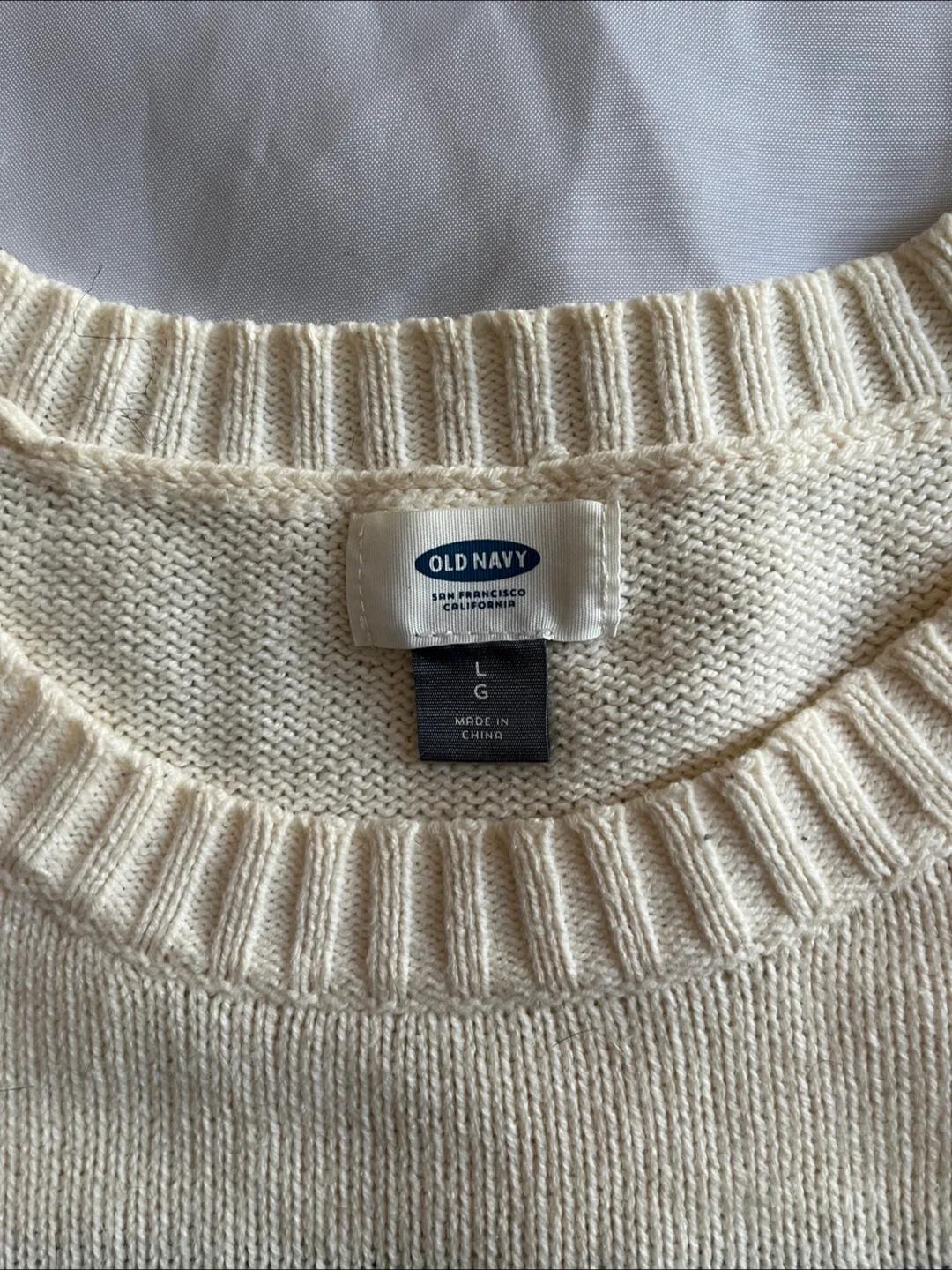 Old Navy Striped Sweater - Size Large image indicator(3)