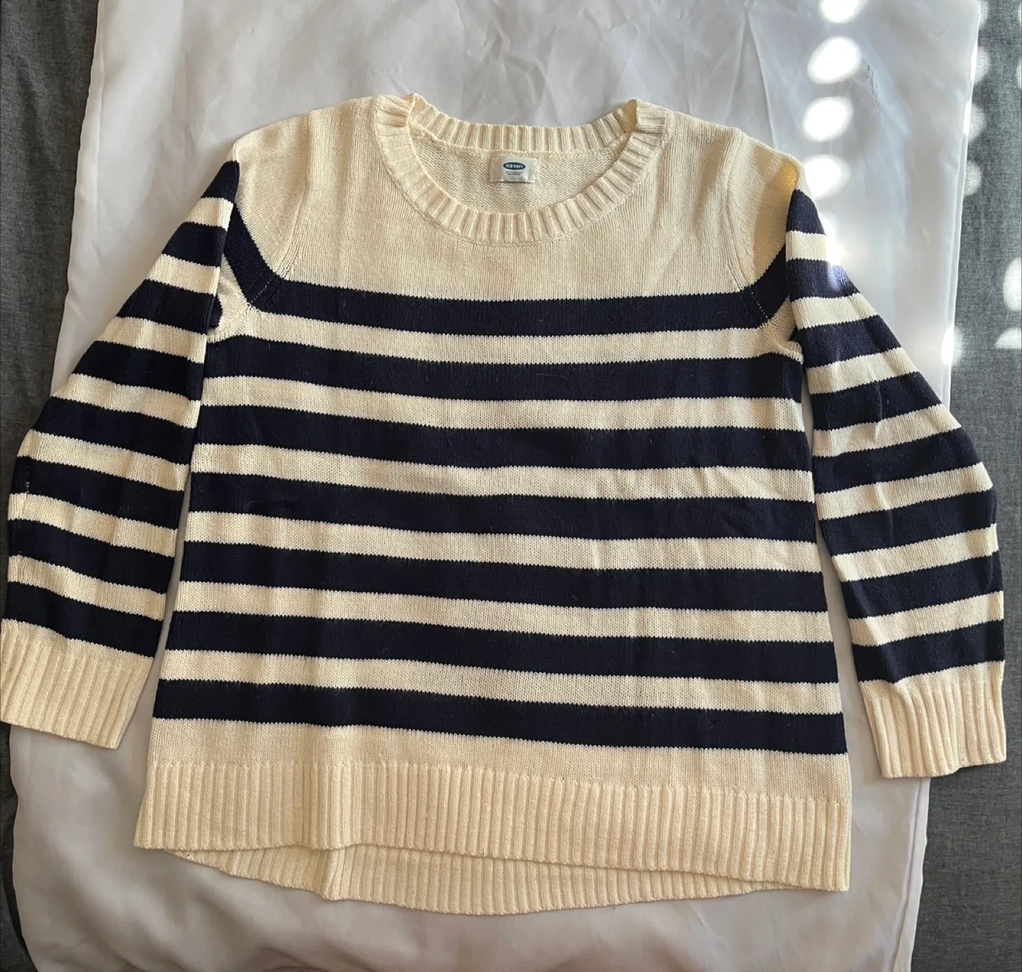 Old Navy Striped Sweater - Size Large image indicator(2)