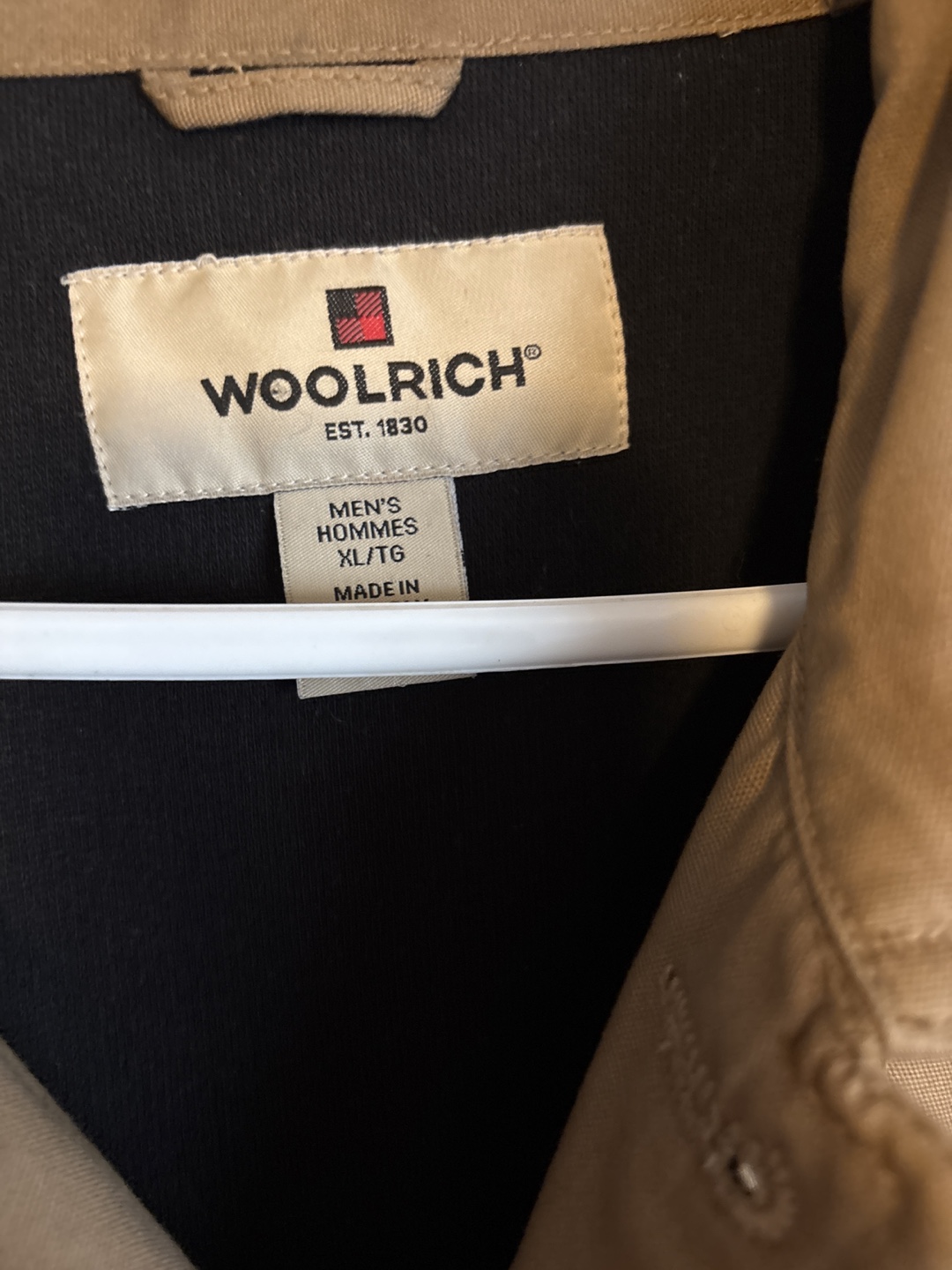 Woolrich Men's Flannel-Lined Jacket - Size XL/TG - photo 2