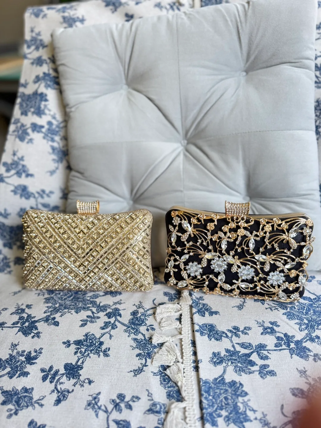 Gorgeous Beaded Evening Clutches - Set of Five image indicator(2)