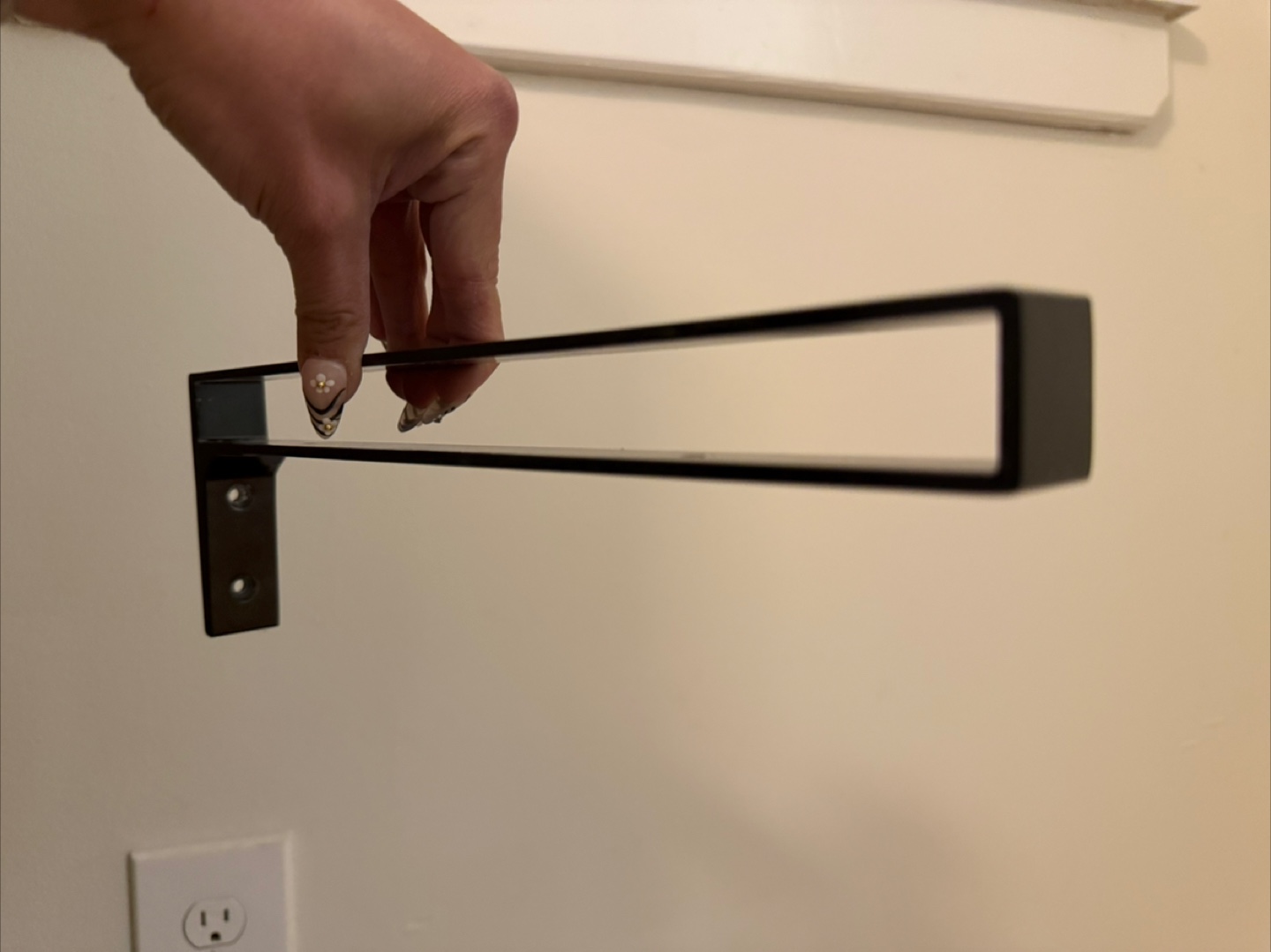 8 heavy metal shelf brackets - photo 5