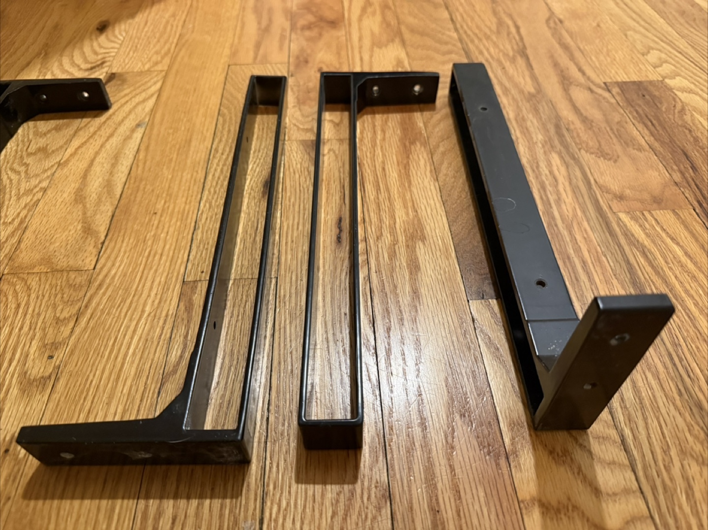 8 heavy metal shelf brackets