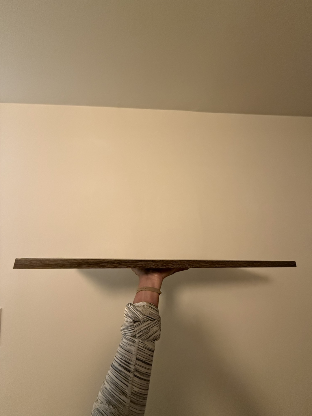 Four 12” x 24” chestnut walnut wood shelf boards - photo 4