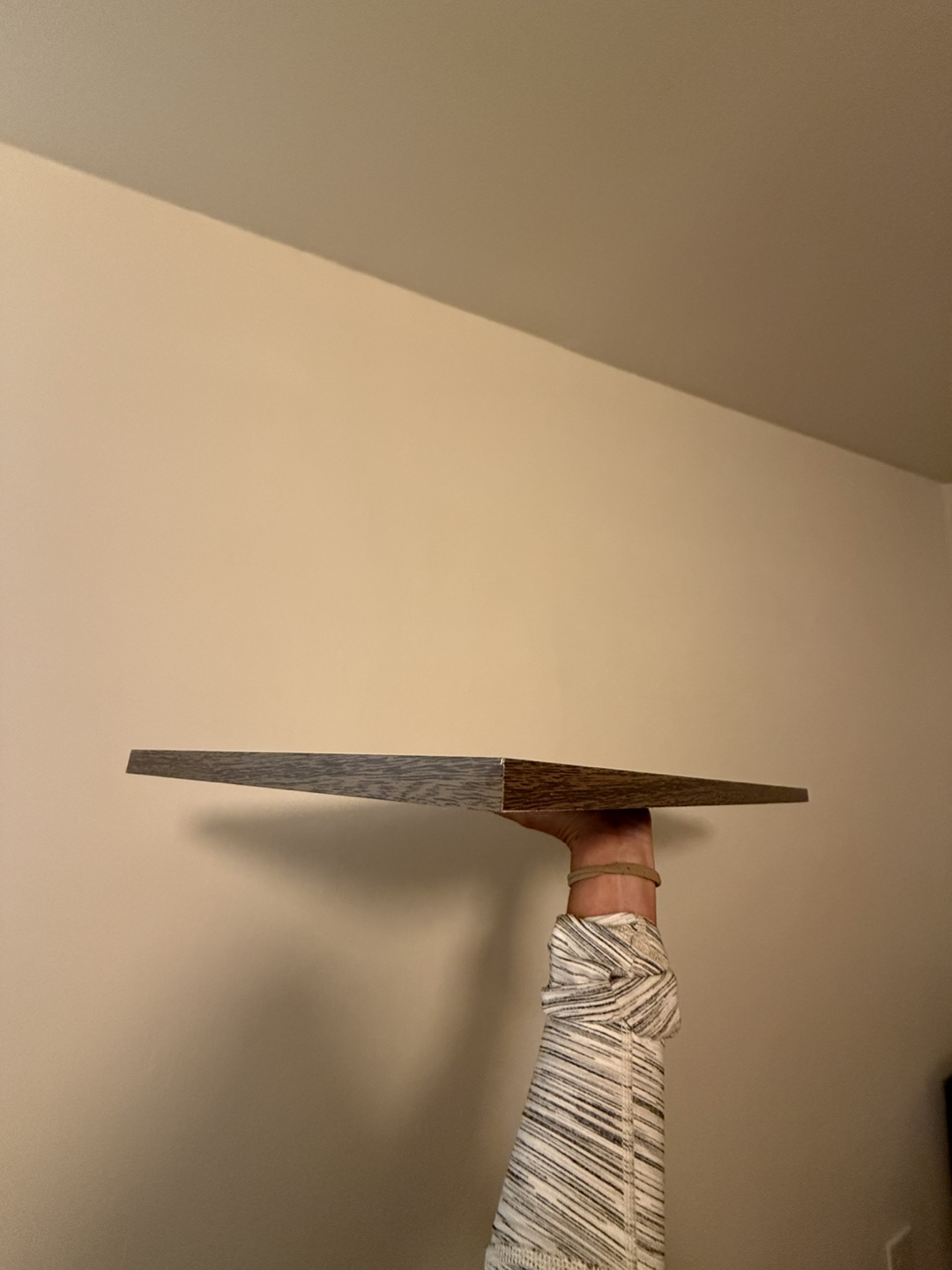 Four 12” x 24” chestnut walnut wood shelf boards - photo 3
