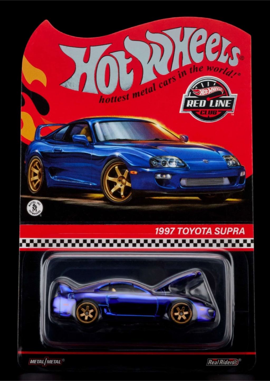 Hot Wheels 1997 Toyota Supra Red Line Club