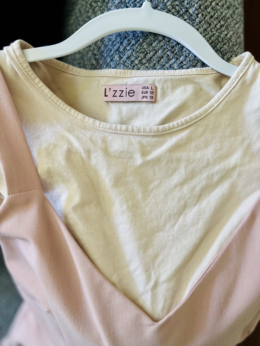 🏒 L'zzie blush pink wide leg jumpsuit with tee - photo 2