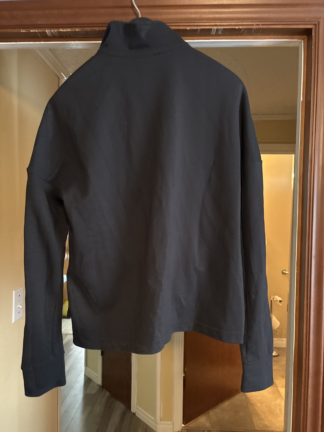 Adidas Women's Black 1/4 Zip Training Top - Size M - photo 2