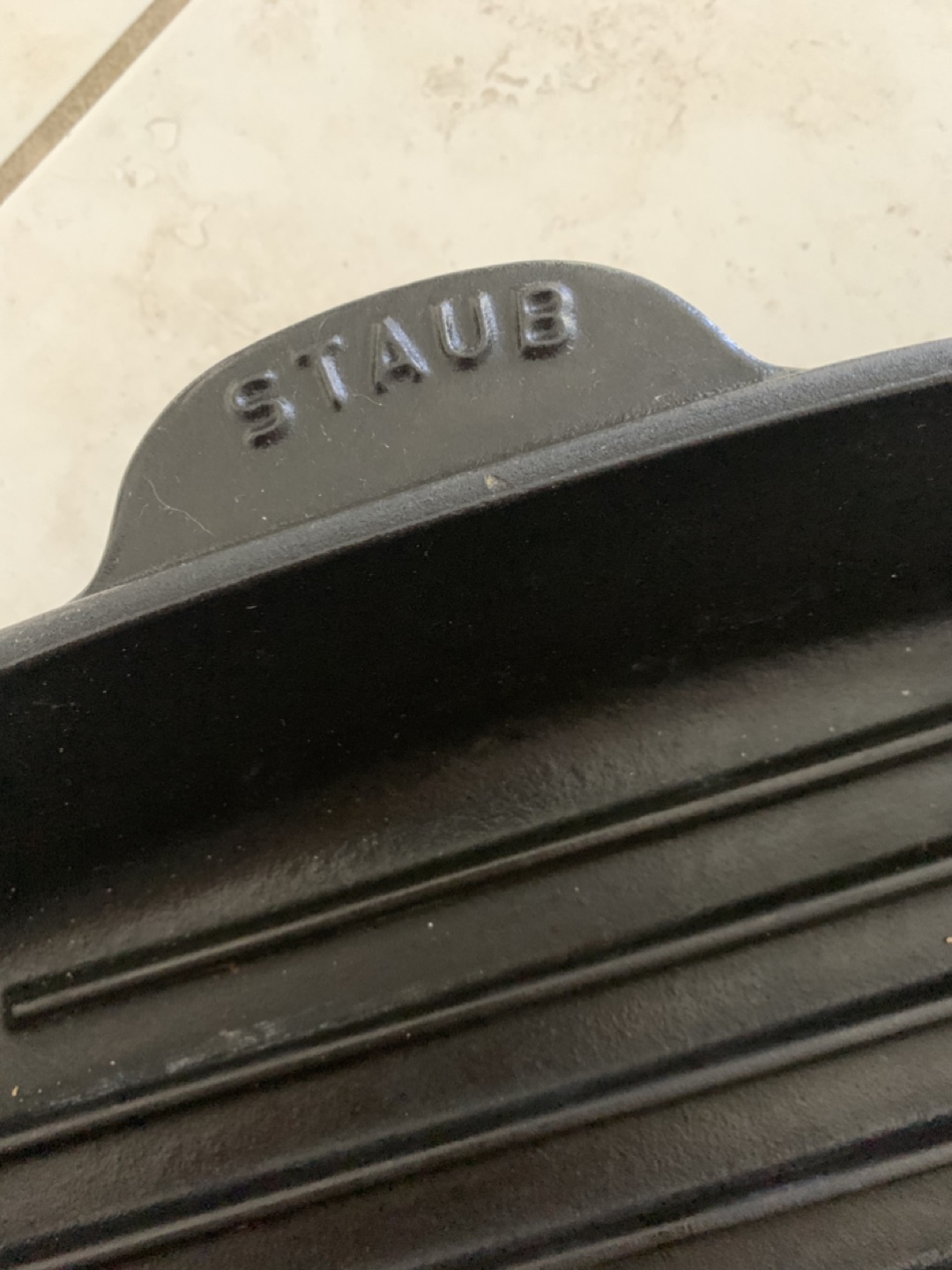 Staub Cast Iron Grill Pan - photo 2