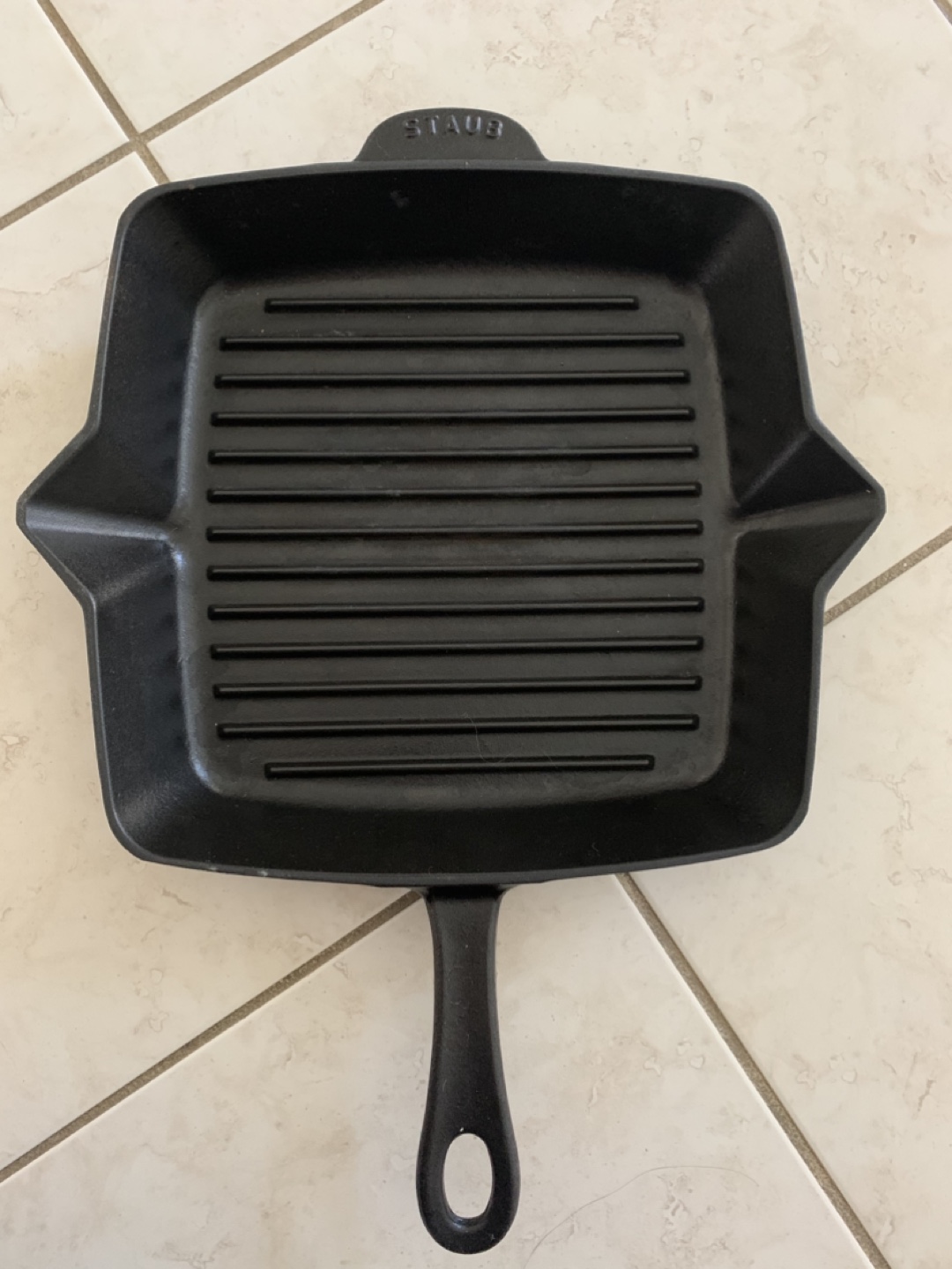 Staub Cast Iron Grill Pan