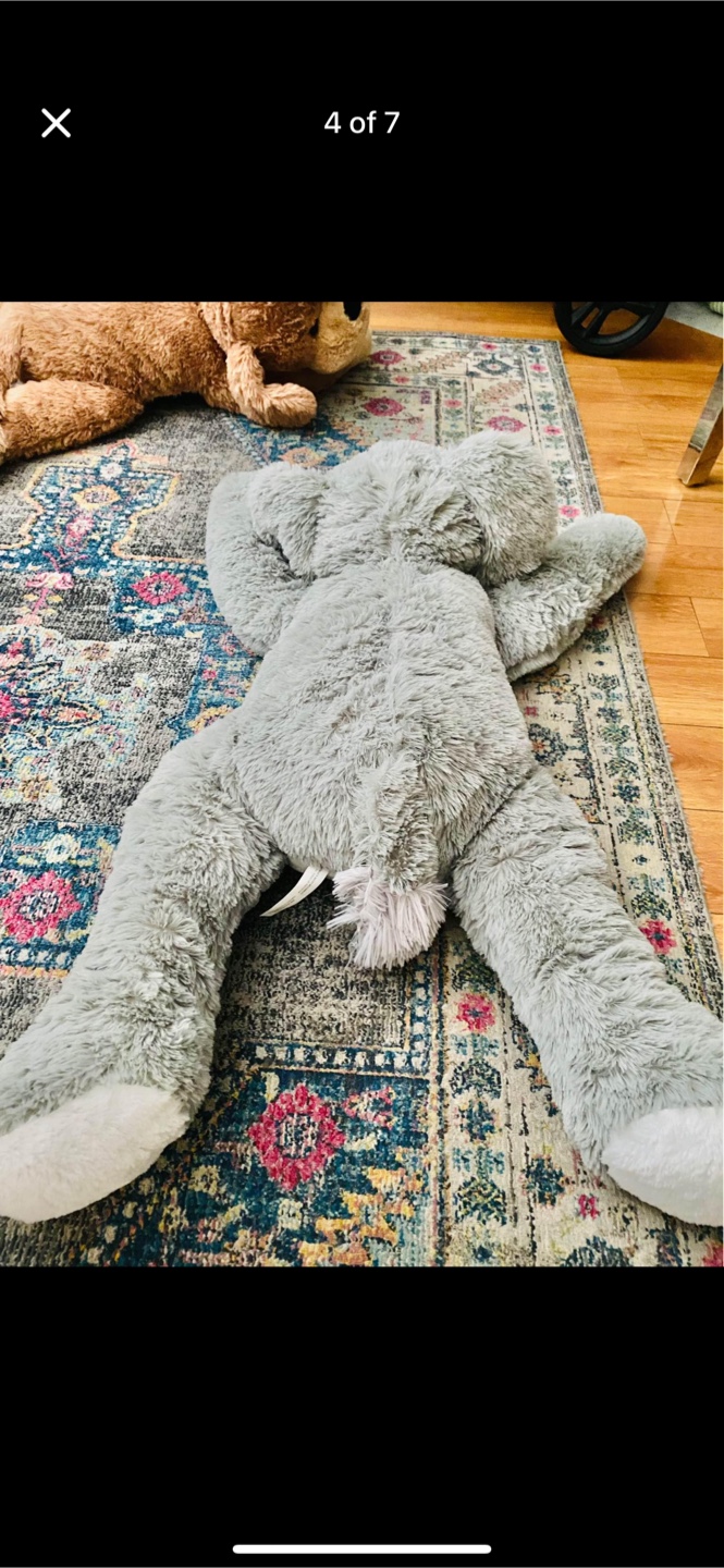 Goffa Jumbo Elephant Plush Toy new with tags - photo 3