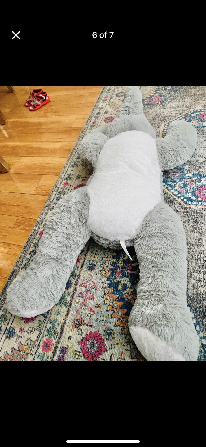 Goffa Jumbo Elephant Plush Toy new with tags - photo 4