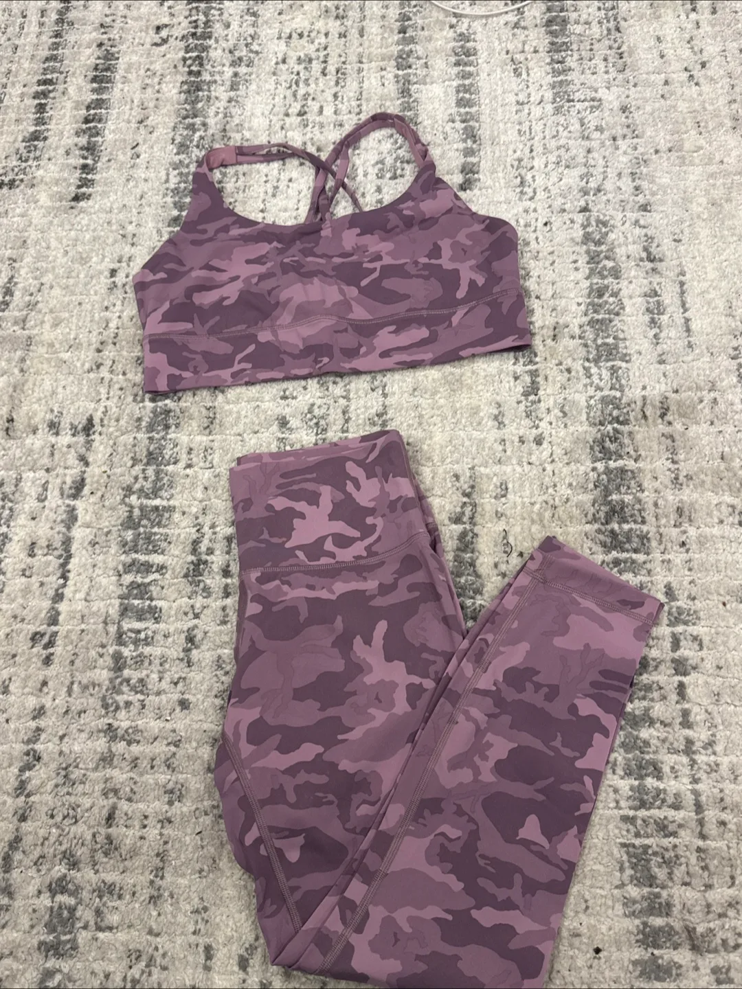 Purple Camo Workout Set thumbnail
