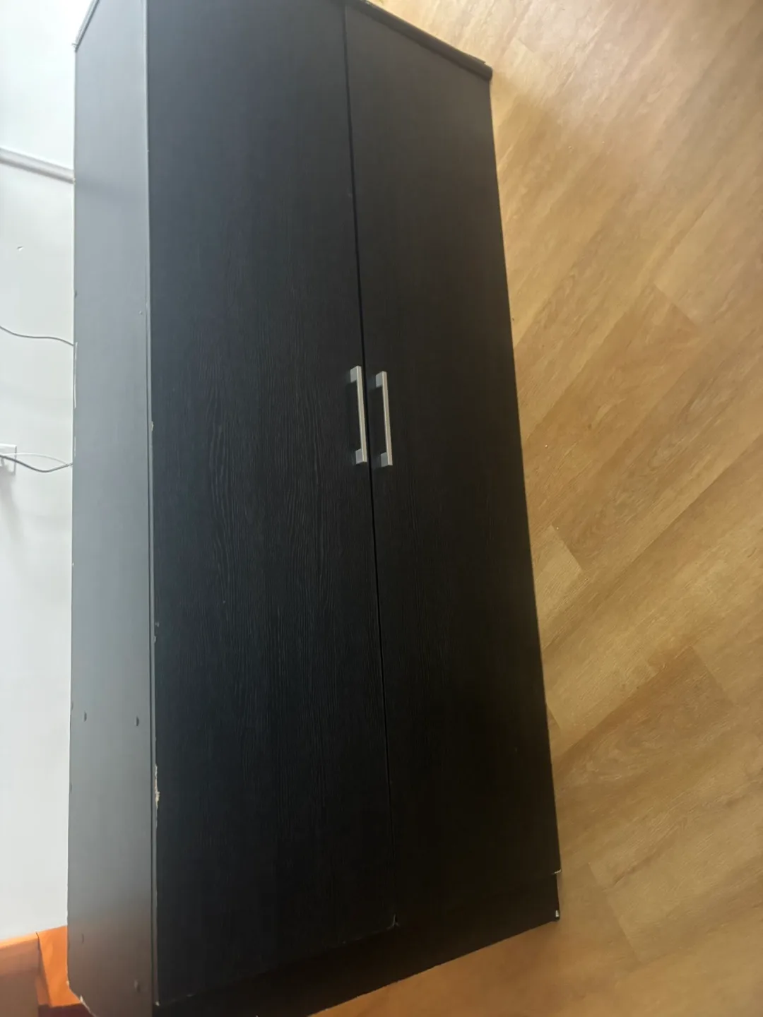 Black Wooden wardrobe thumbnail