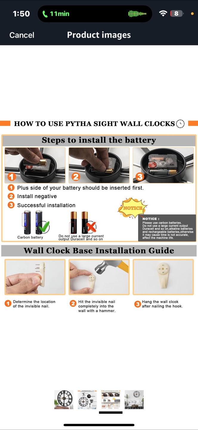 Wall clock - photo 3