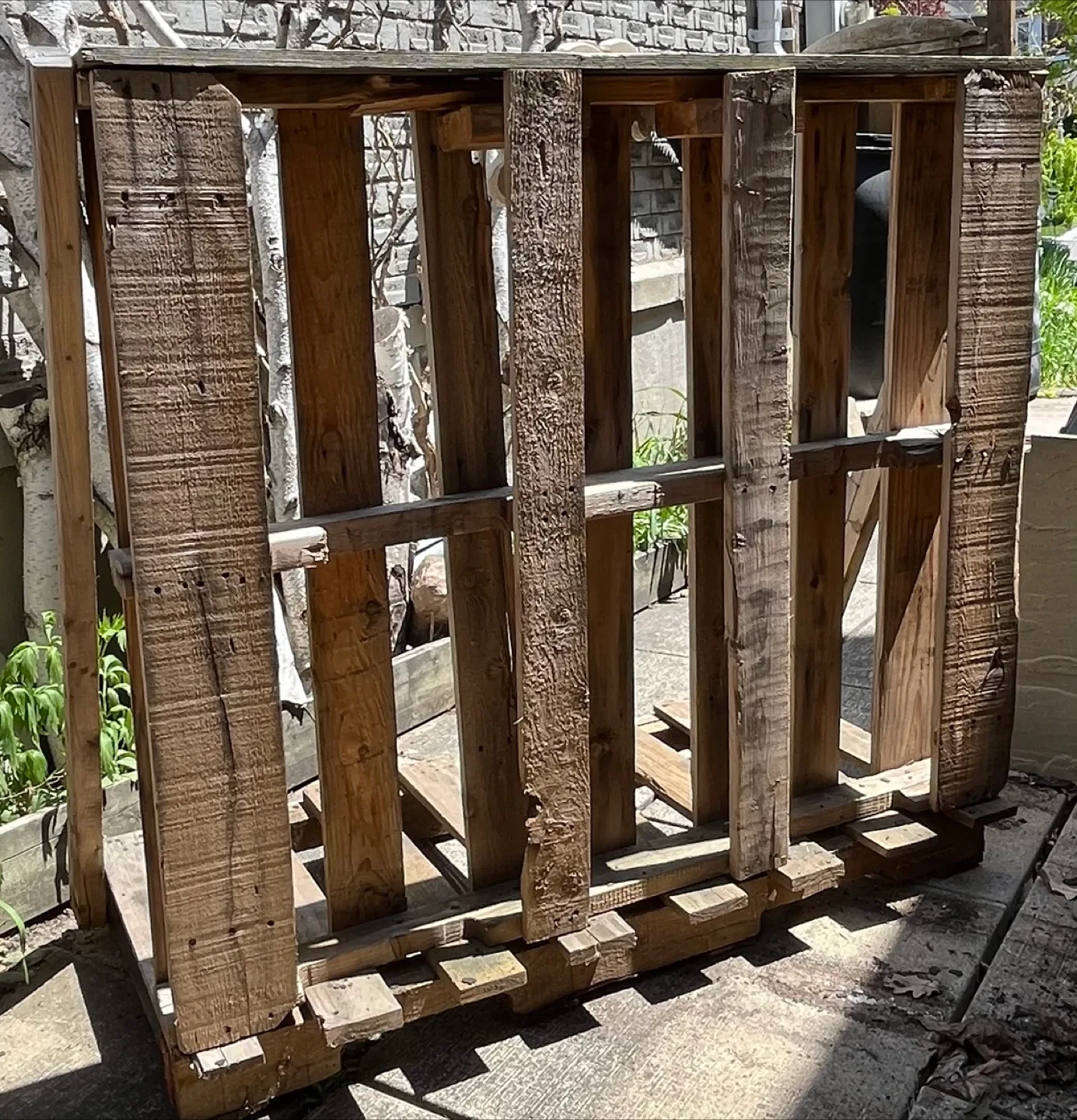 Rustic Wooden Pallet Rack image indicator(2)