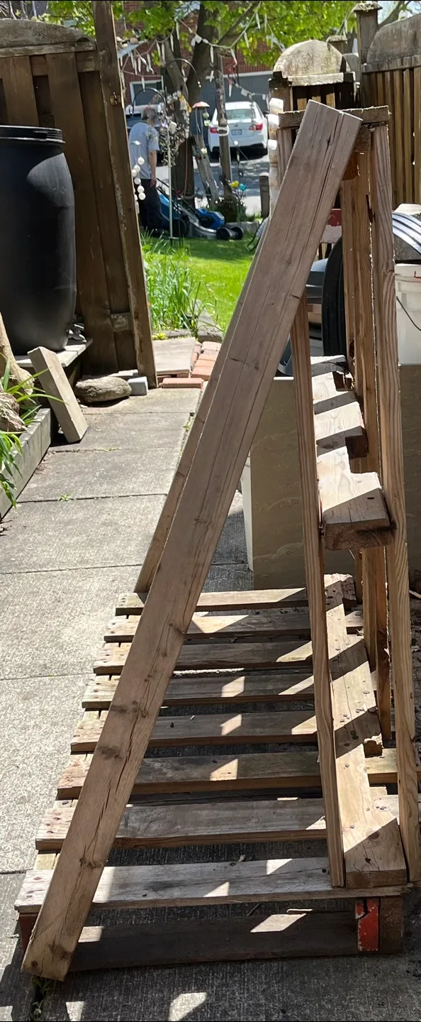 Rustic Wooden Pallet Rack image indicator(3)