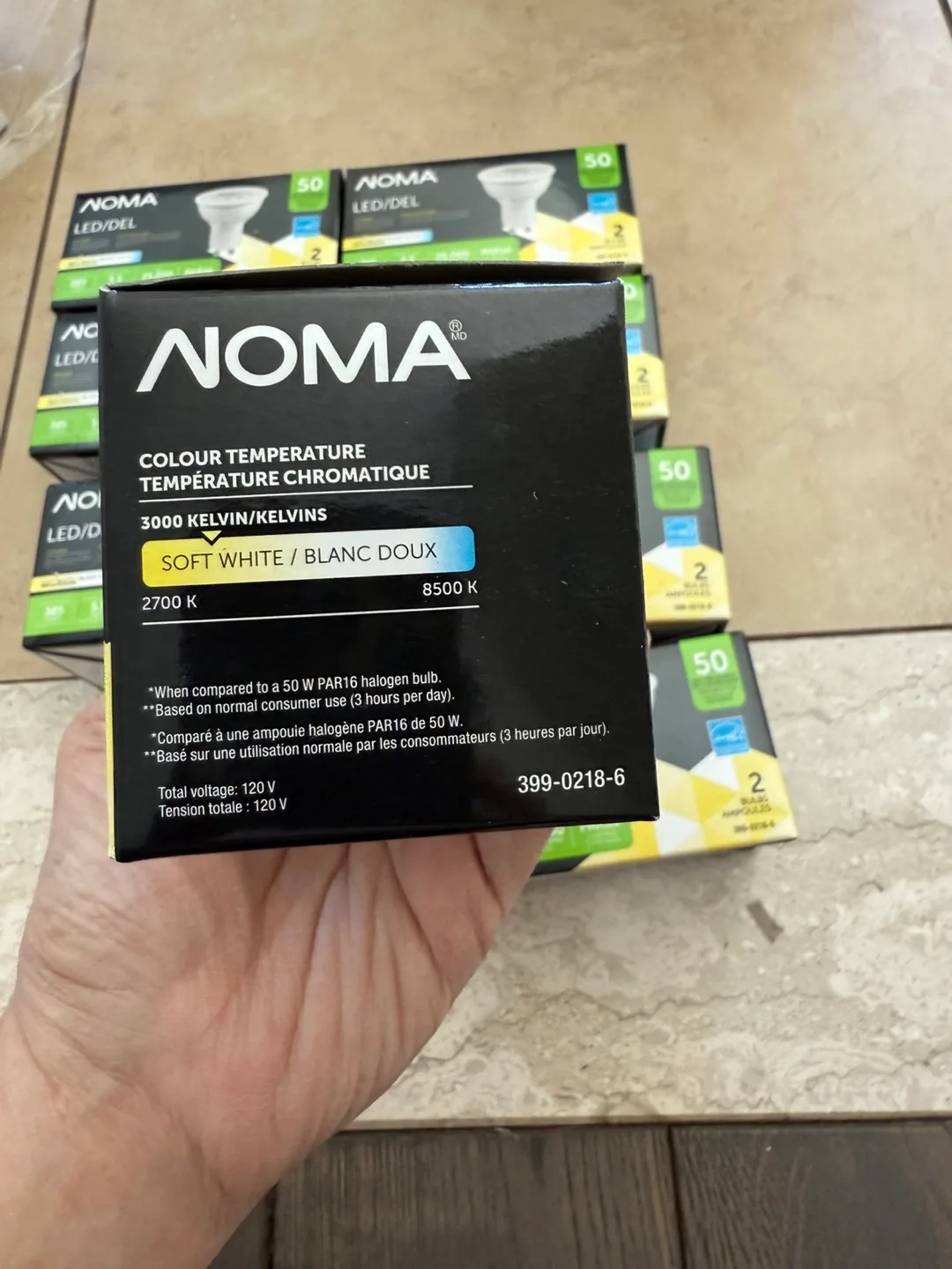 18 Unused (still in the box) NOMA LED light bulbs image indicator(2)