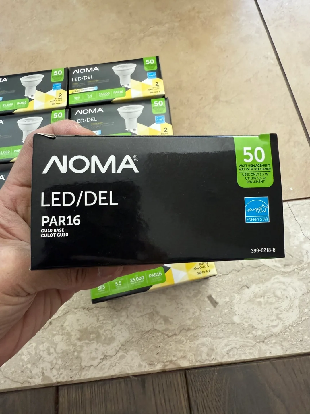 18 Unused (still in the box) NOMA LED light bulbs image indicator(3)