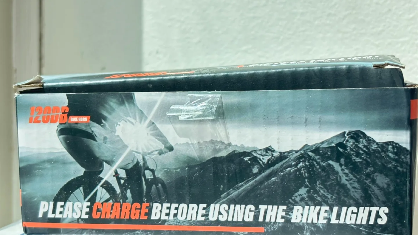 Bicycle Light Set with Taillight image indicator(2)