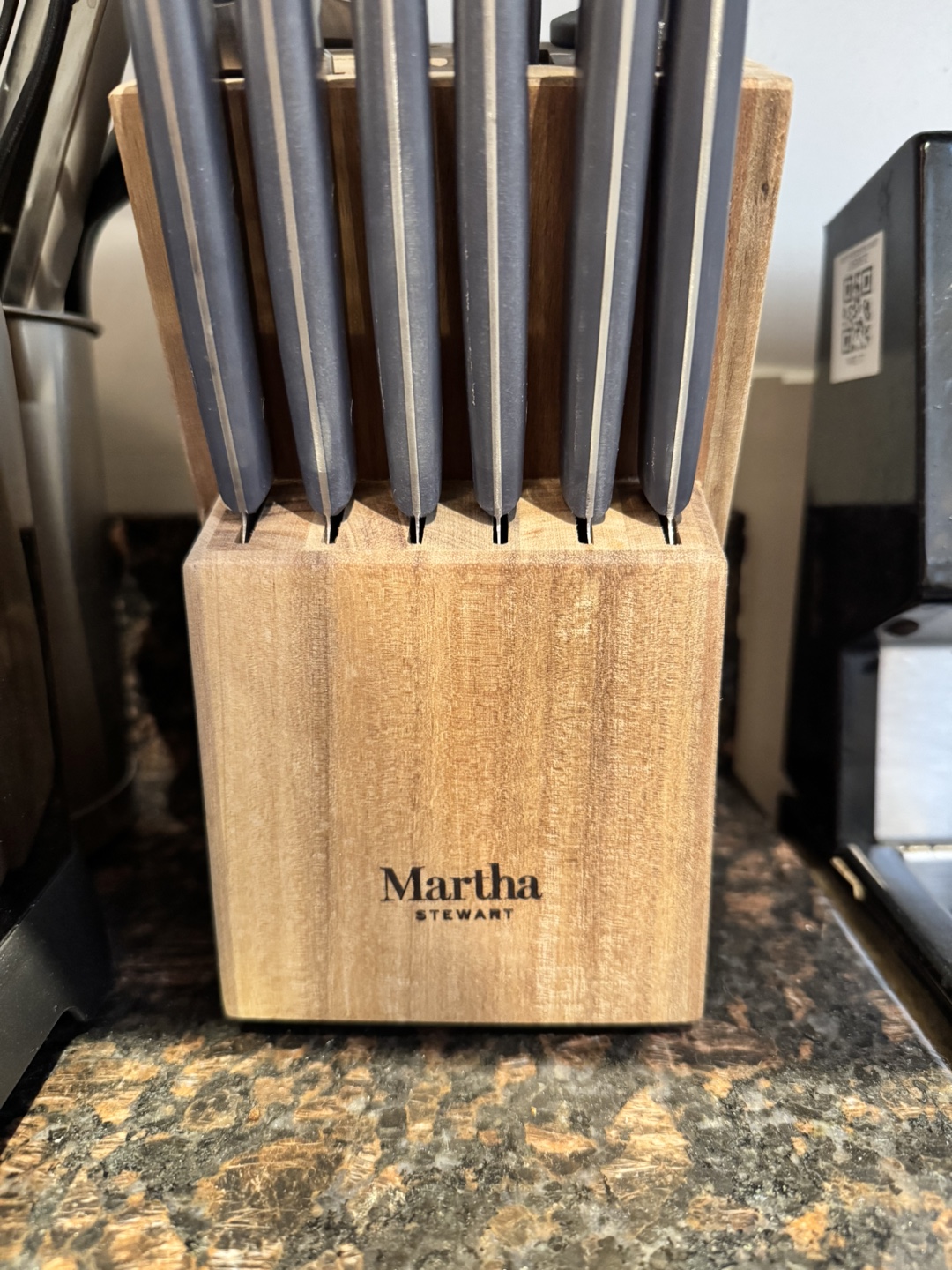 Martha Stewart 15-Piece Knife Block Set