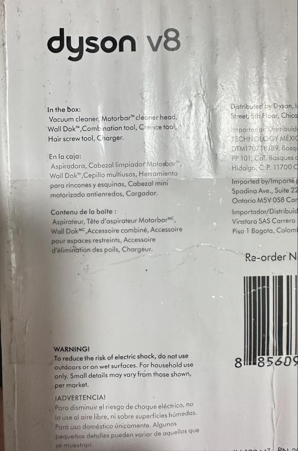 Dyson V8 Cordless Vacuum Cleaner image indicator(4)