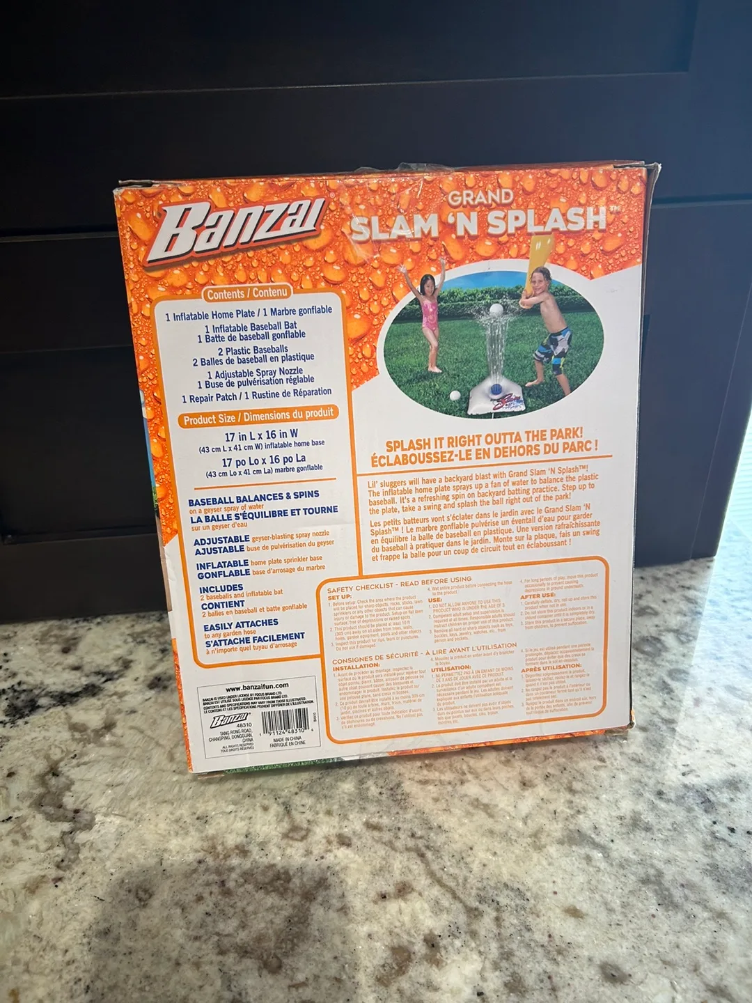 Banzai Grand Slam 'N Splash Water Toy image indicator(2)