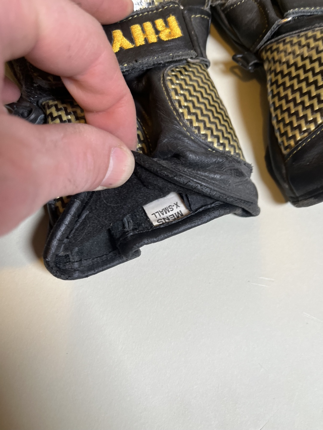 Men's Rhino Kevlar Leather Gloves - X-Small - photo 3