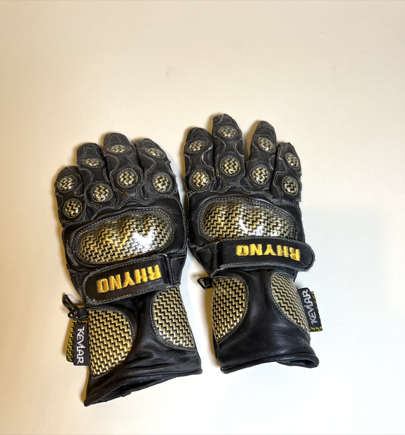 Men's Rhino Kevlar Leather Gloves - X-Small