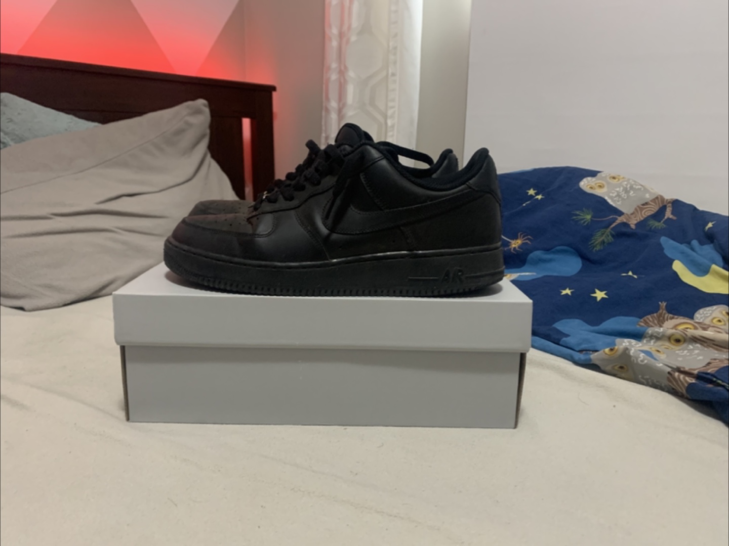 Black Air Force 1s