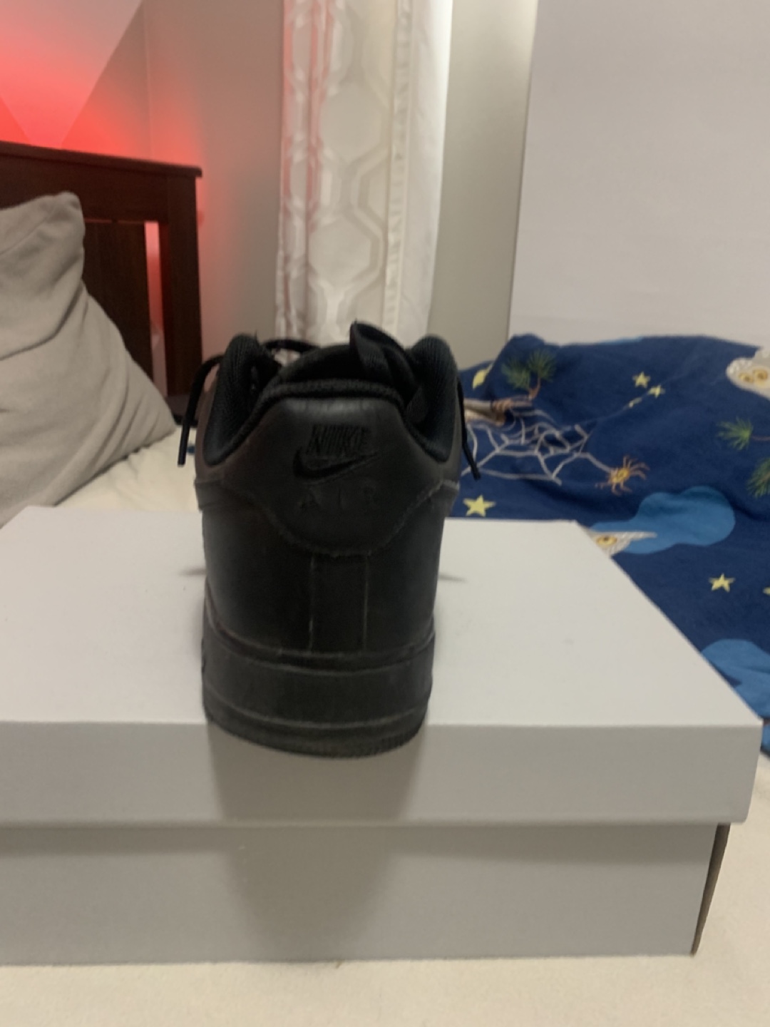 Black Air Force 1s - photo 3
