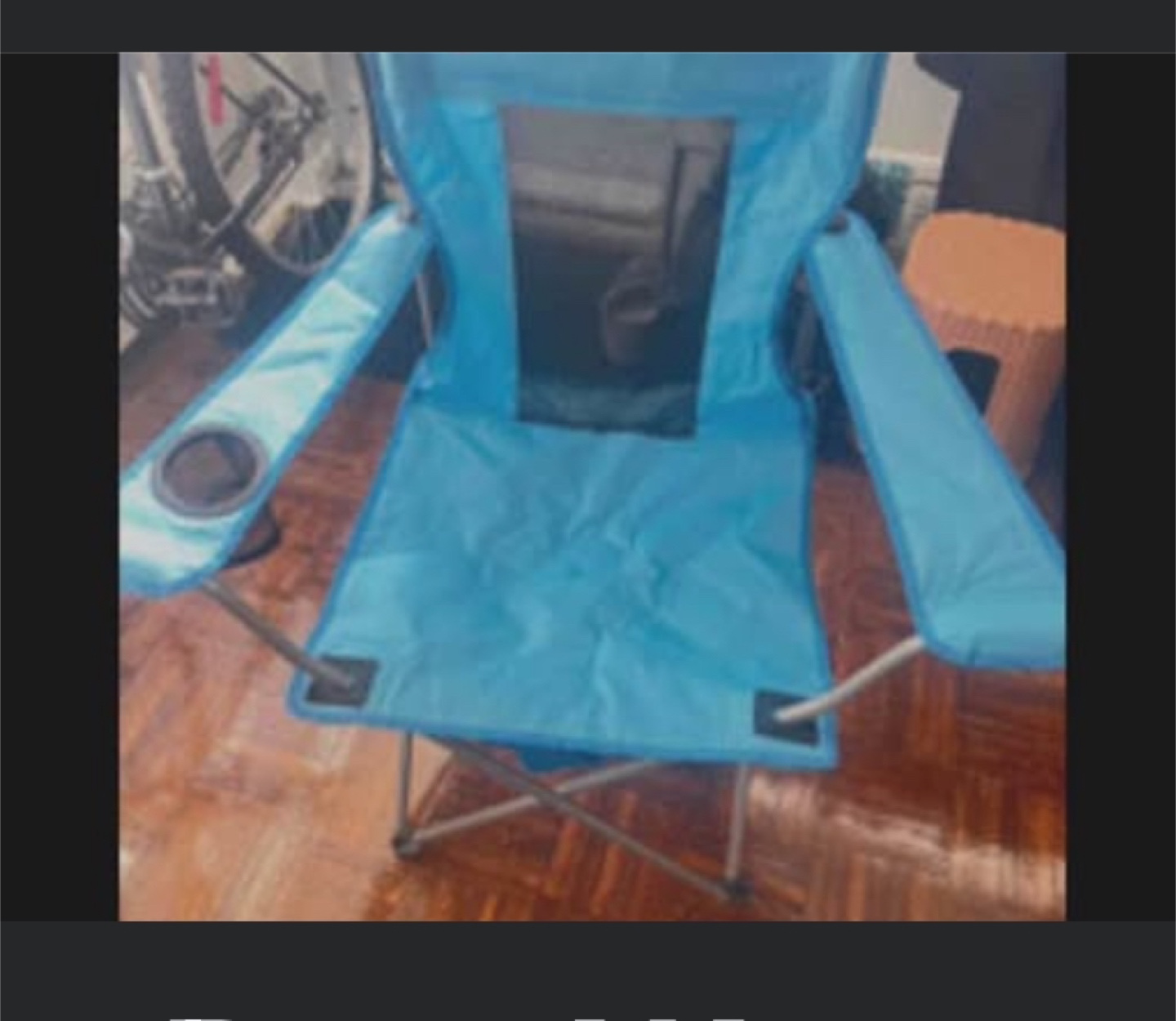 Portable Folding Camping Chair with Cup Holder