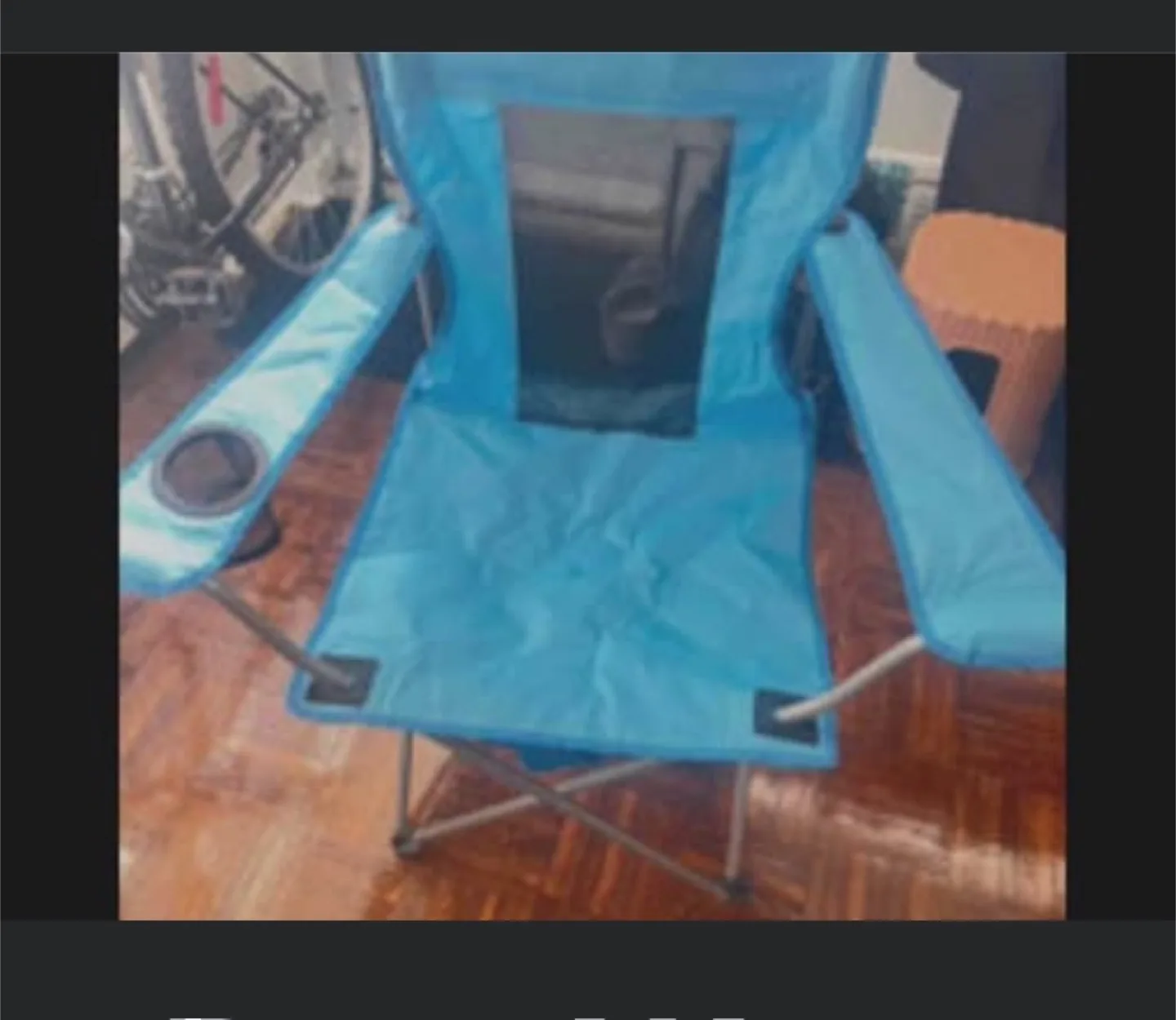 Portable Folding Camping Chair with Cup Holder thumbnail