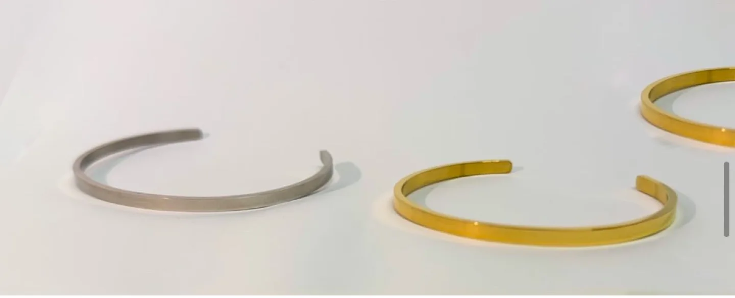 Coated in pure 18 K Gold , Cuban link , Rope , Bangles image indicator(2)