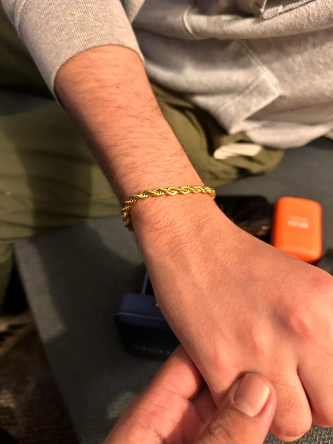 Coated in pure 18 K Gold , Cuban link , Rope , Bangles image indicator(4)