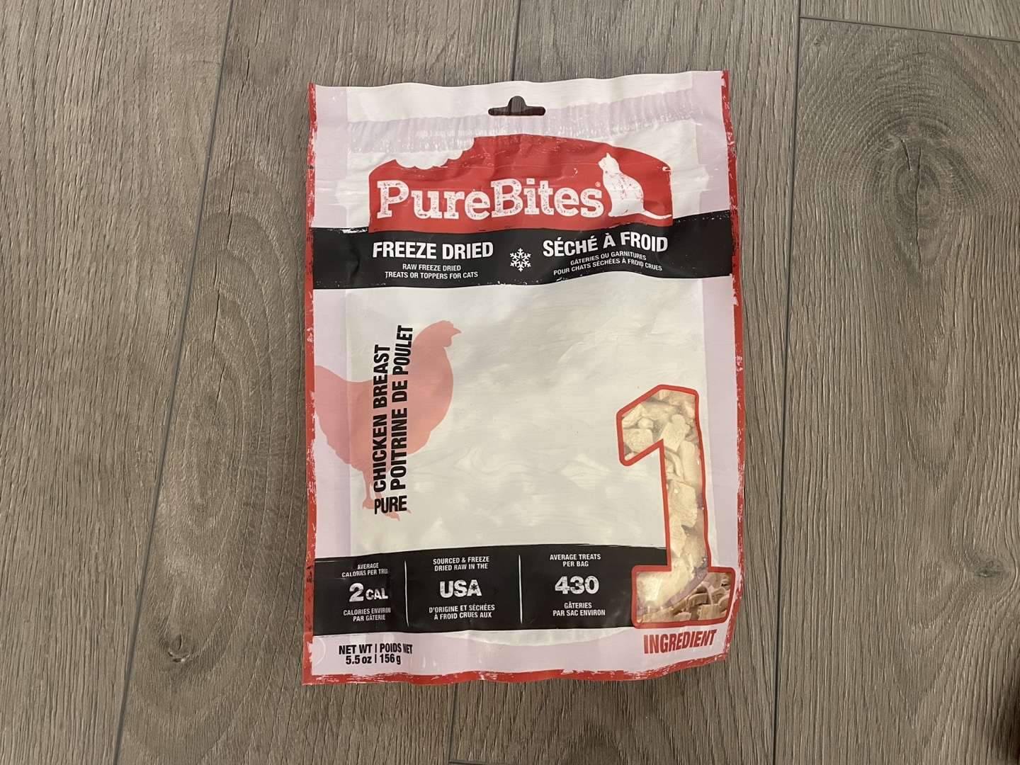 PureBites Freeze Dried Chicken Breast Treats for Cats