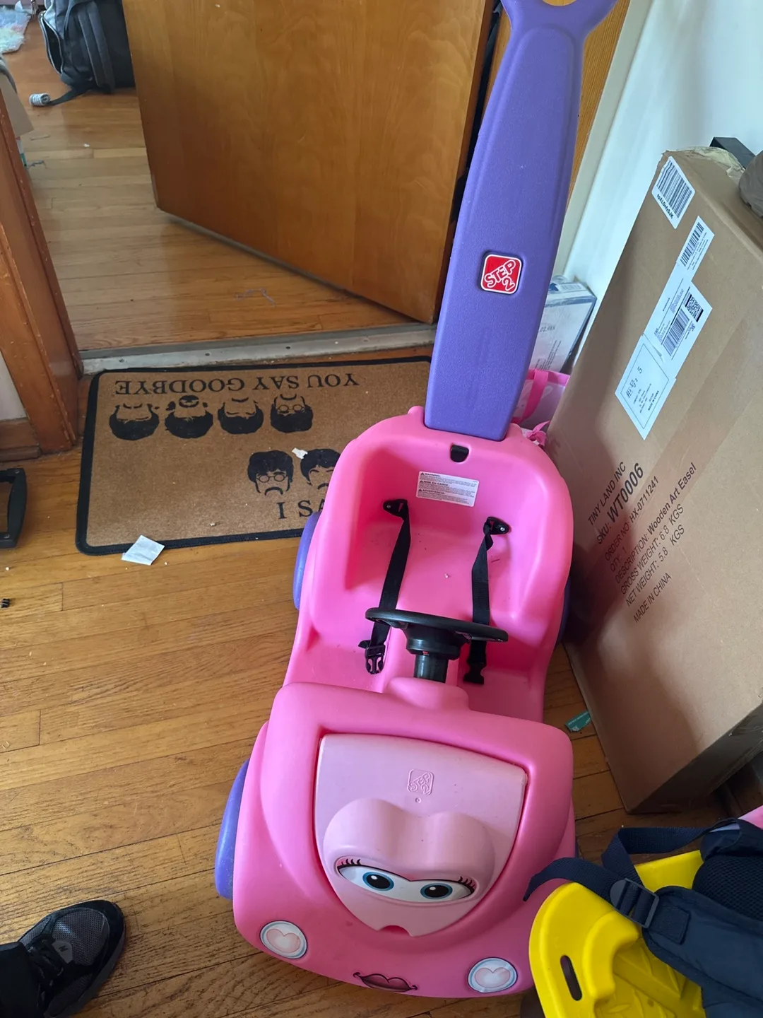 Pink Step2 Ride-On Car thumbnail
