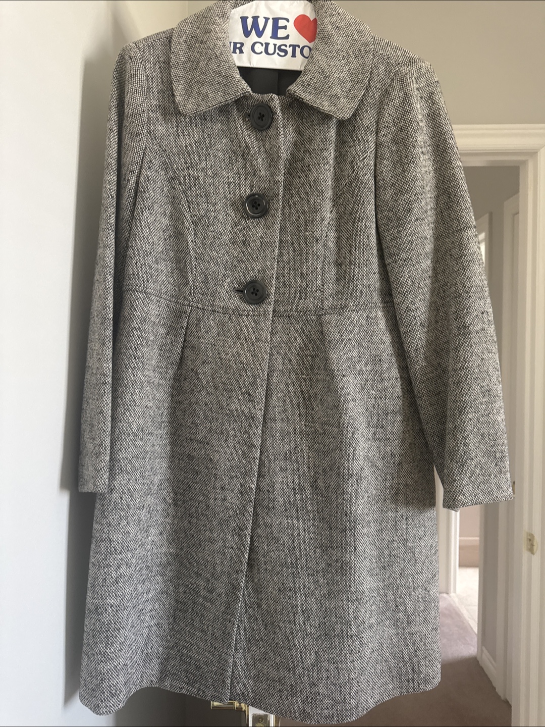 Gap Women's Tweed Peacoat - Size Small