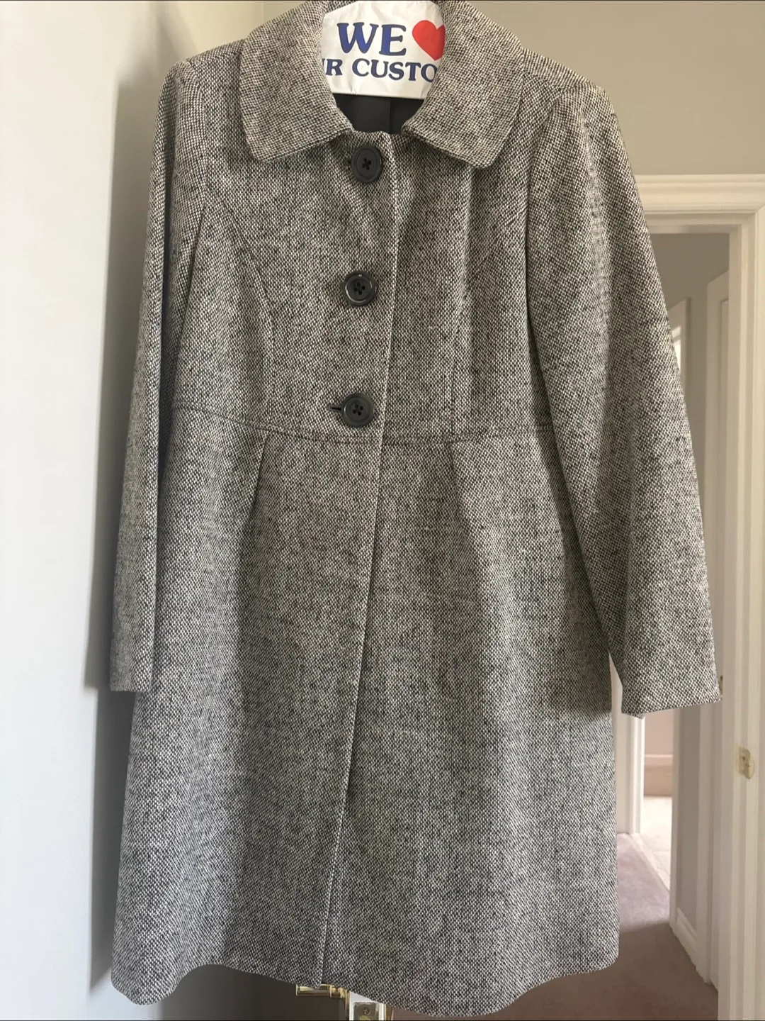 Gap Women's Tweed Peacoat - Size Small thumbnail