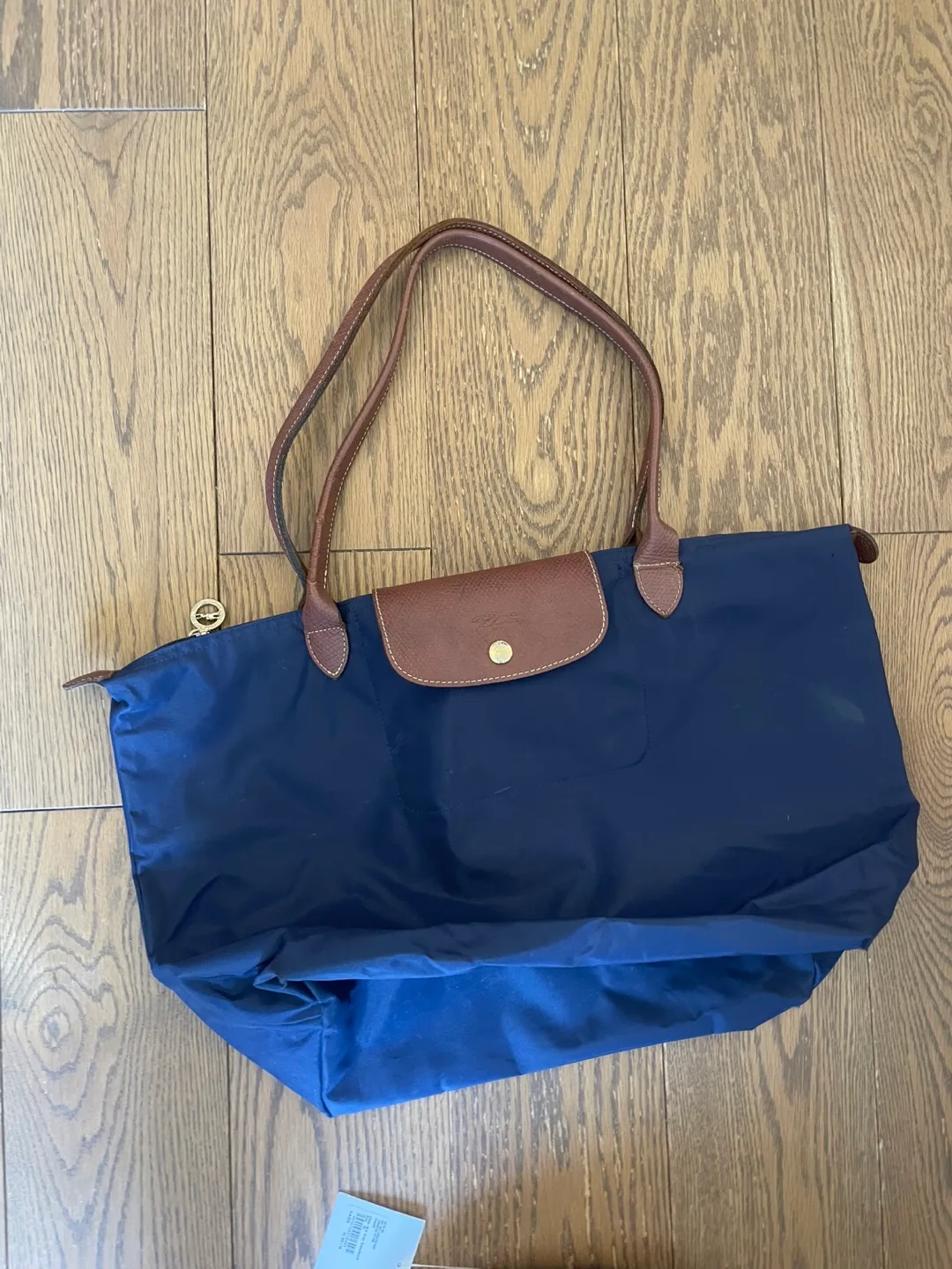Longchamp Le Pliage Tote Bag - Navy Blue thumbnail